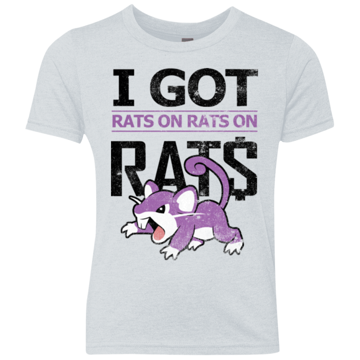 Rats on rats on rats Youth Triblend T-Shirt