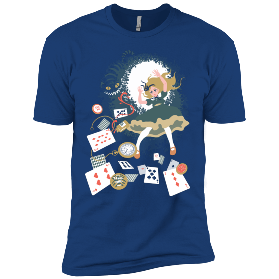 Down the rabbit hole Men's Premium T-Shirt