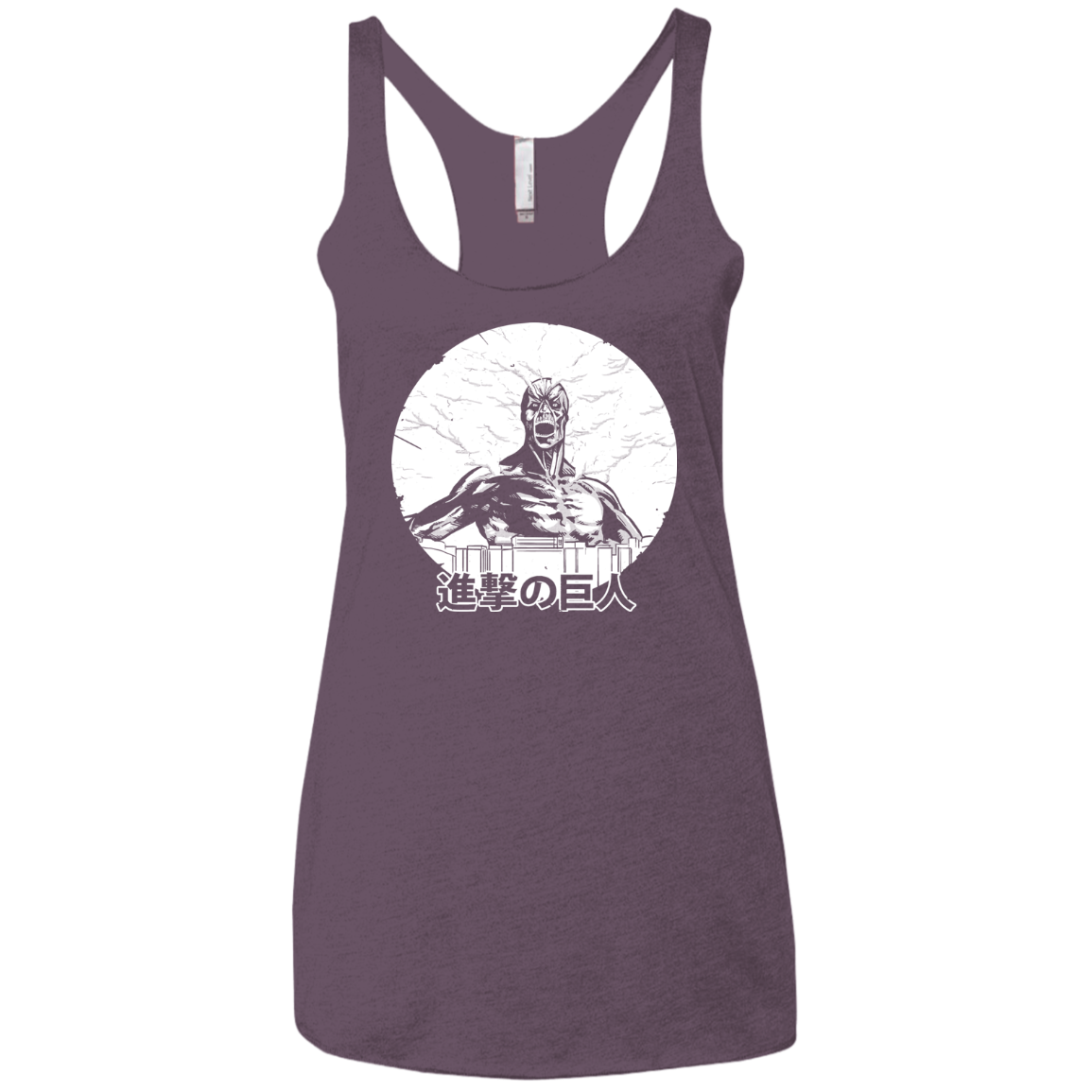Attack Women's Triblend Racerback Tank