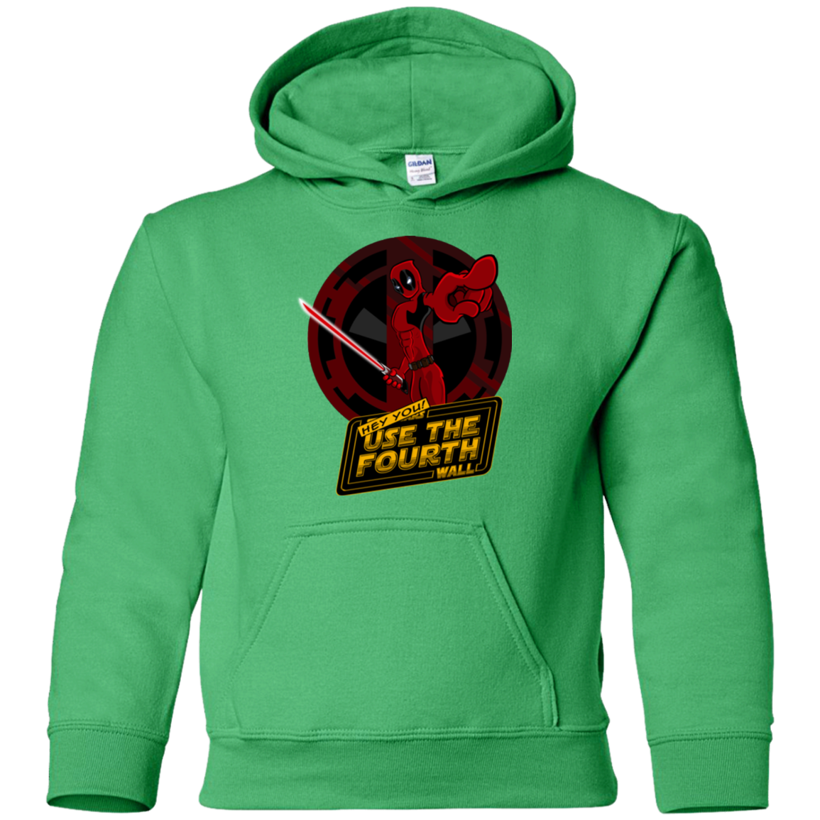 Use The Fourth Wall Youth Hoodie