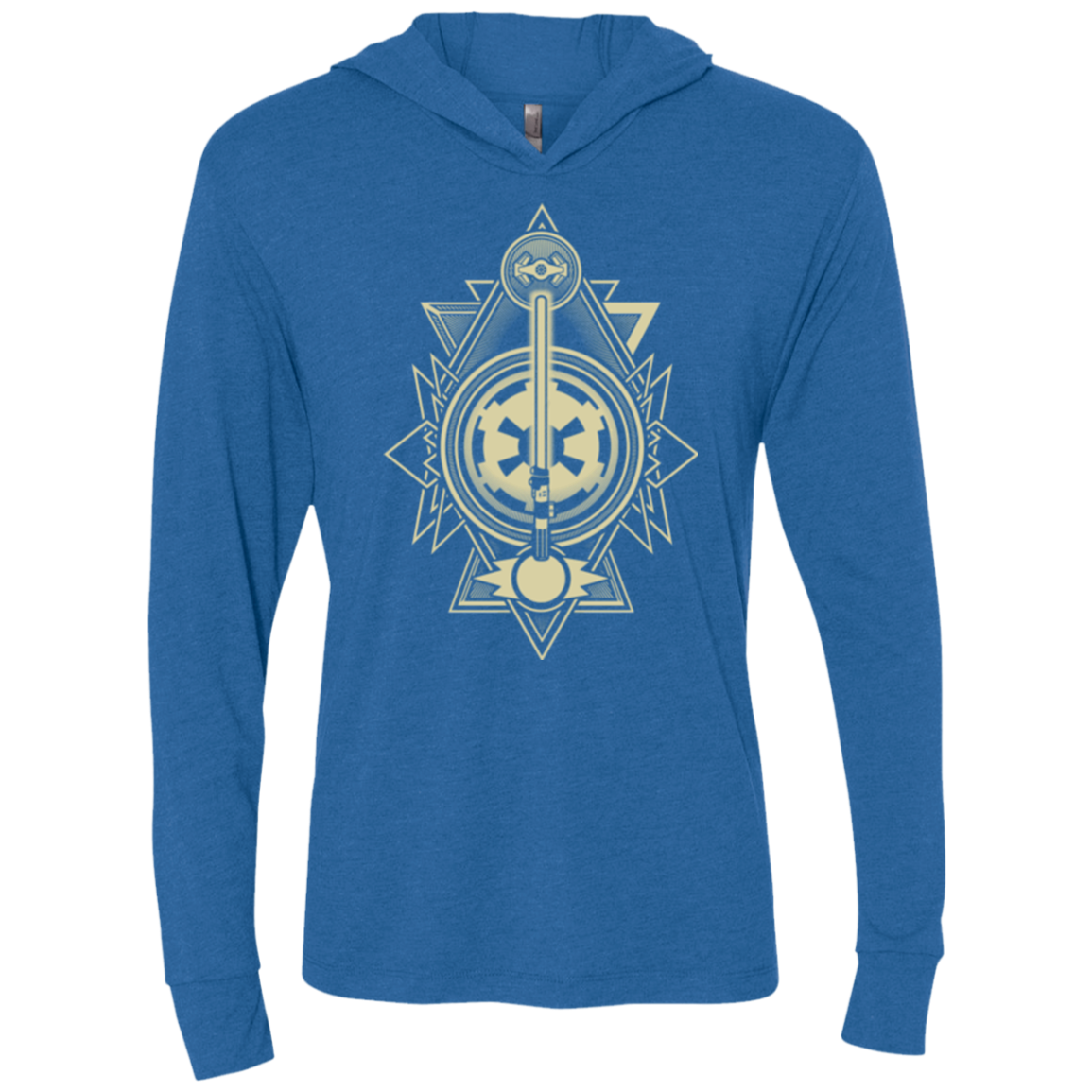Empire Association Triblend Long Sleeve Hoodie Tee