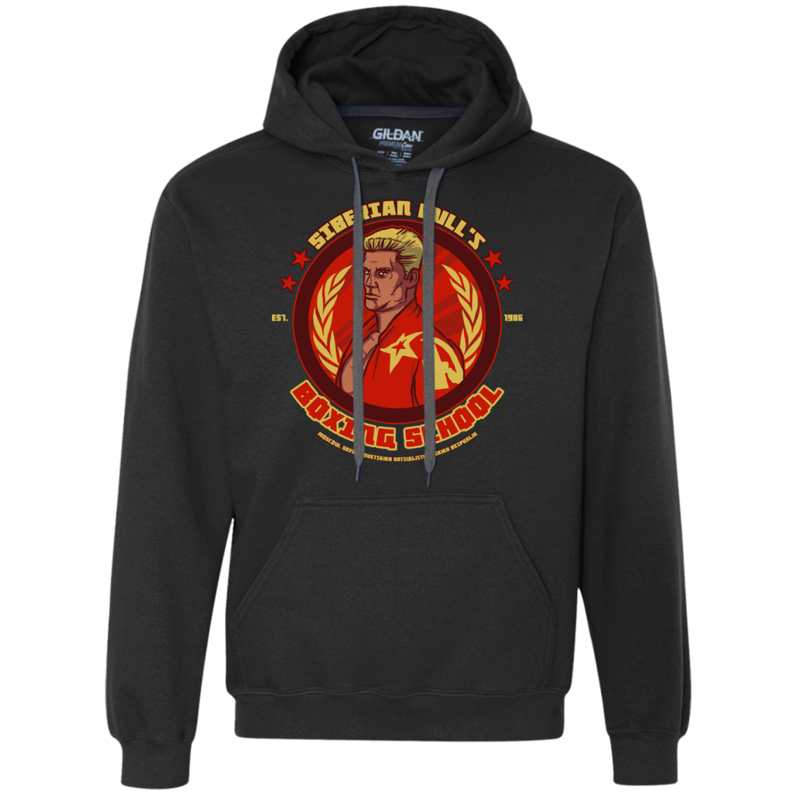 Siberian Bull Premium Fleece Hoodie