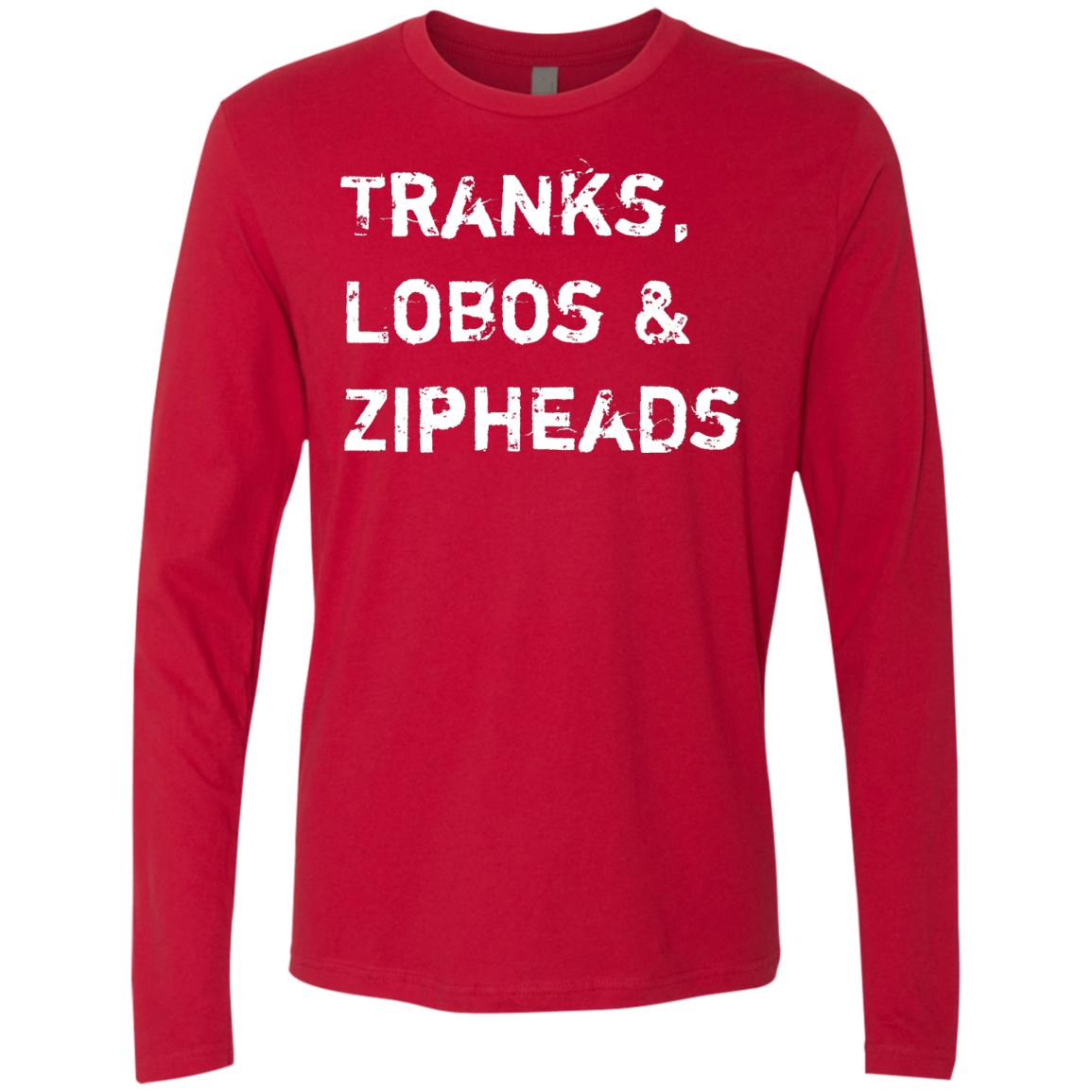 Tranks Lobos Zipheads Men's Premium Long Sleeve