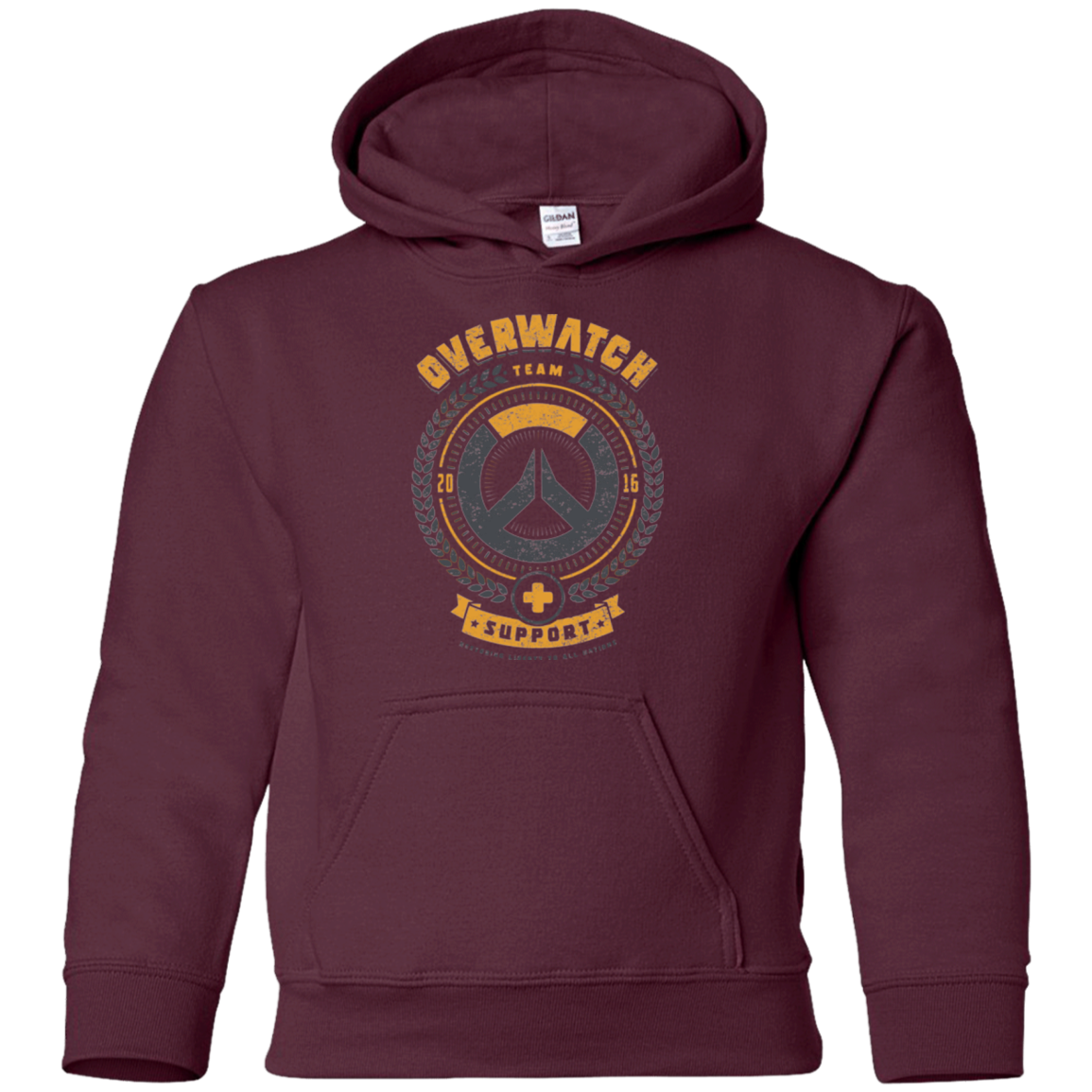 Support Team Youth Hoodie