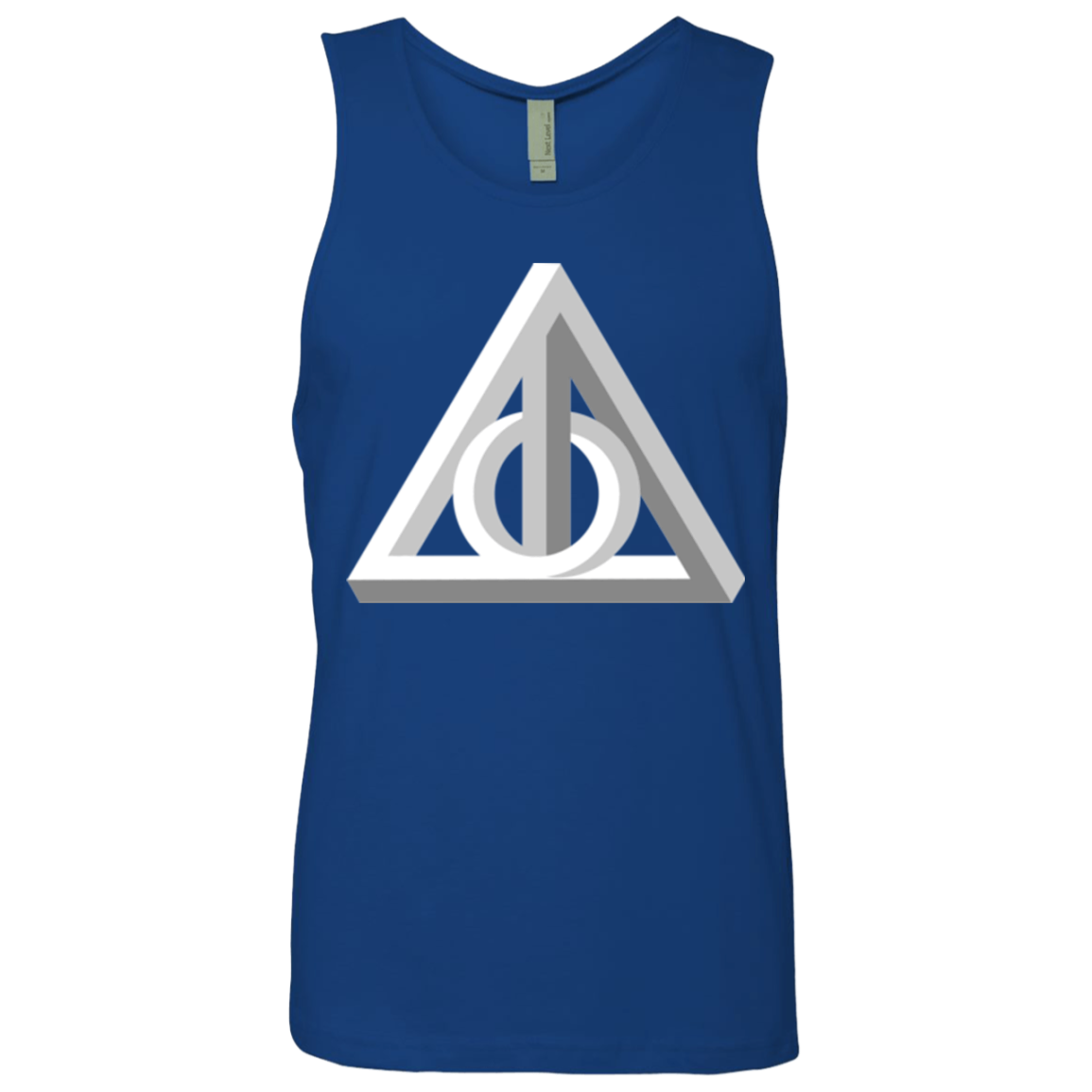 Deathly Impossible Hallows Men's Premium Tank Top