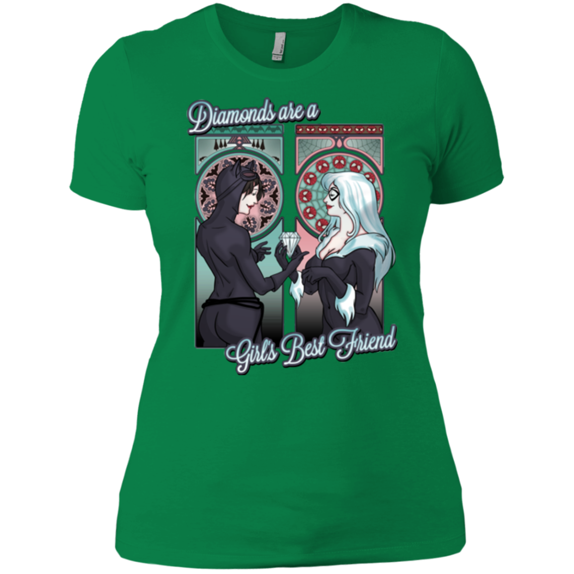 Diamonds are a Girl's Best Friend Women's Premium T-Shirt