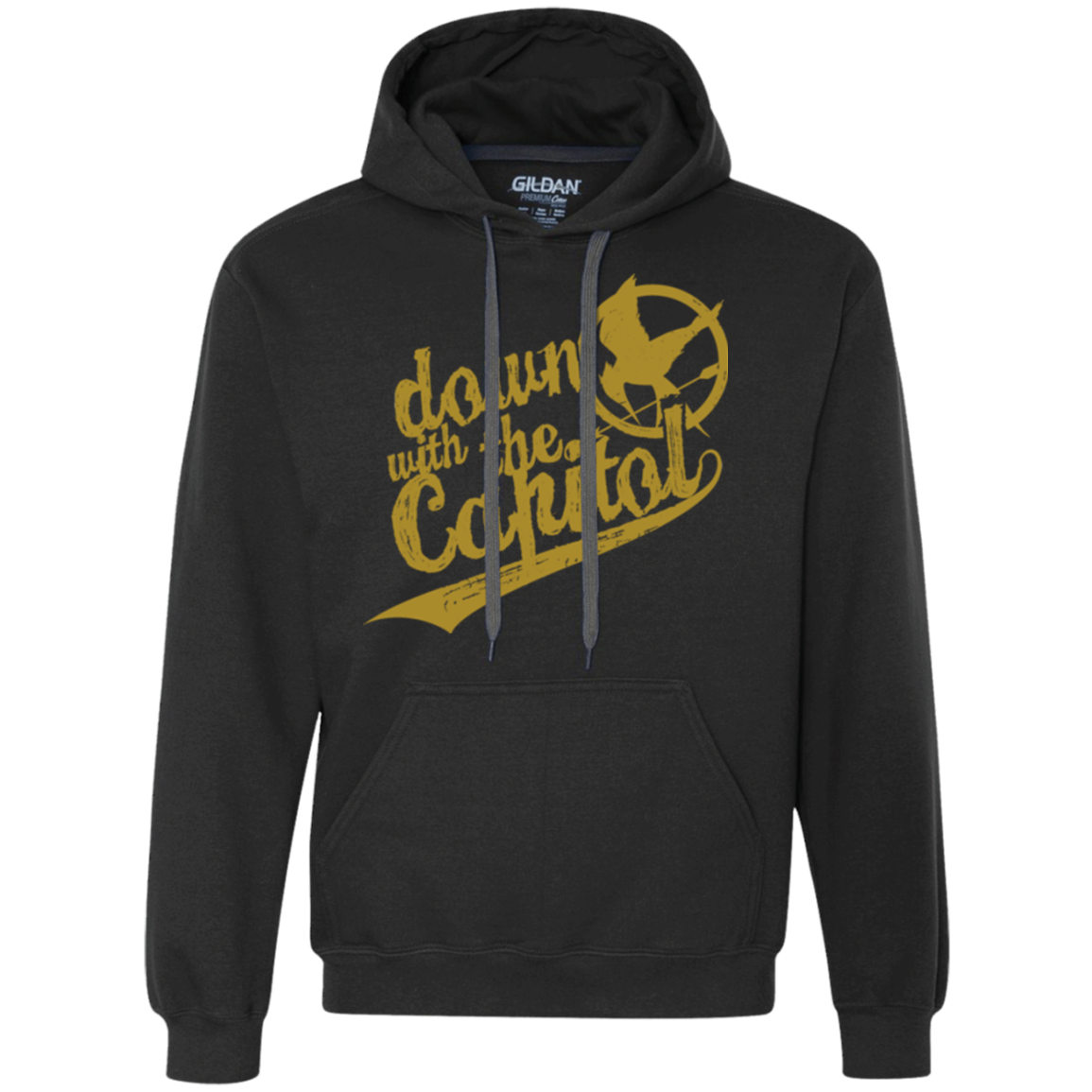 Down with the Capitol Premium Fleece Hoodie