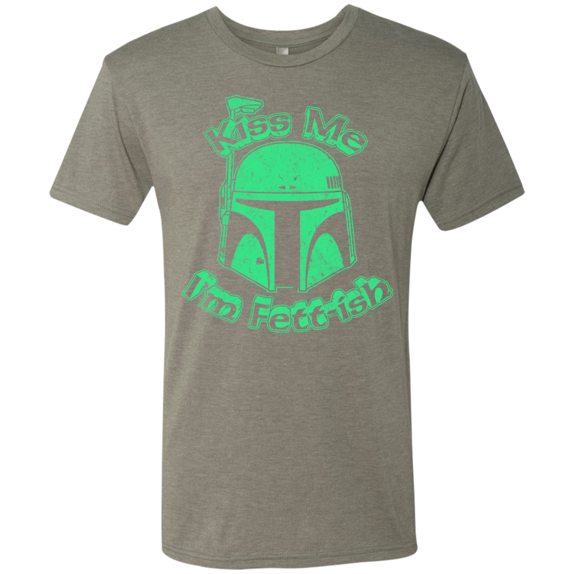 Kiss Me Im Fettish Men's Triblend T-Shirt