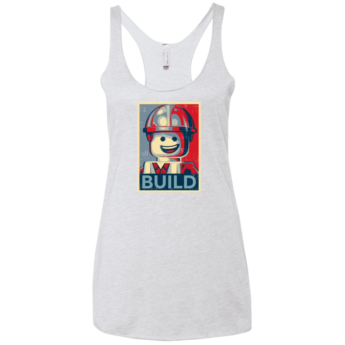 Build Women's Triblend Racerback Tank