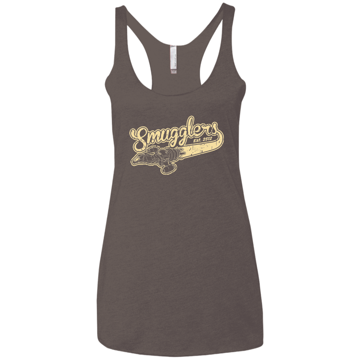 Smugglers Women's Triblend Racerback Tank