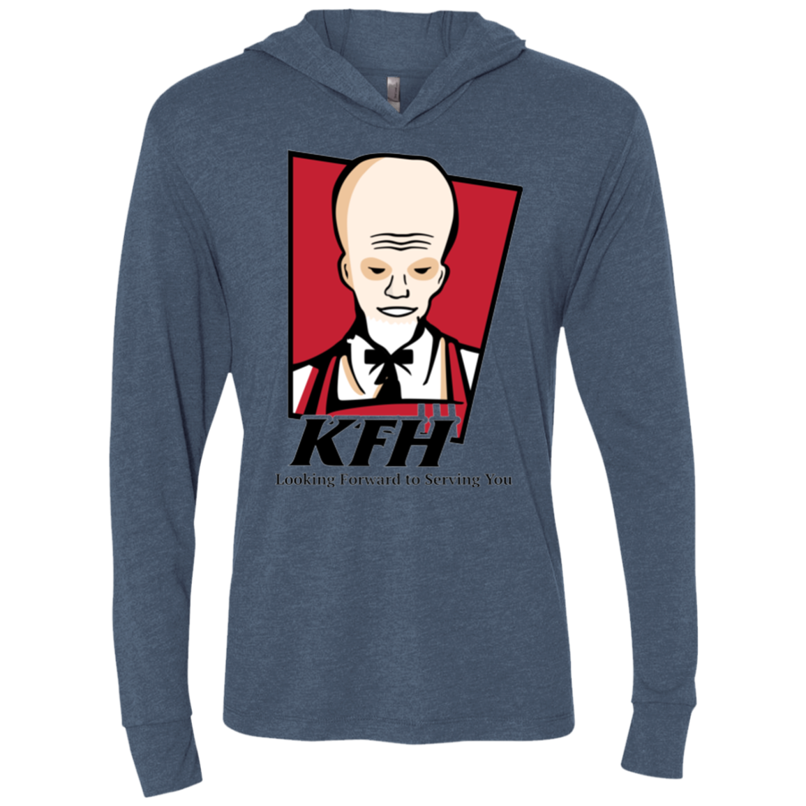 KFH Triblend Long Sleeve Hoodie Tee