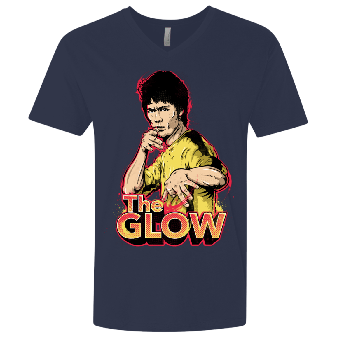 The Glow Men's Premium V-Neck