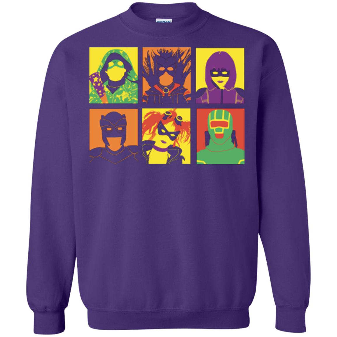 Kick Ass pop Crewneck Sweatshirt