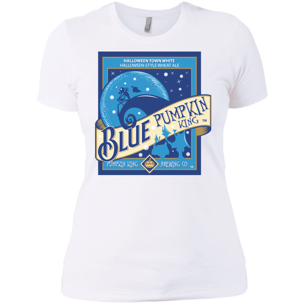 Blue Pumpkin King Women's Premium T-Shirt