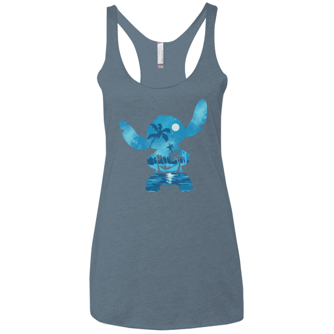 Ohana Portrait Women's Triblend Racerback Tank