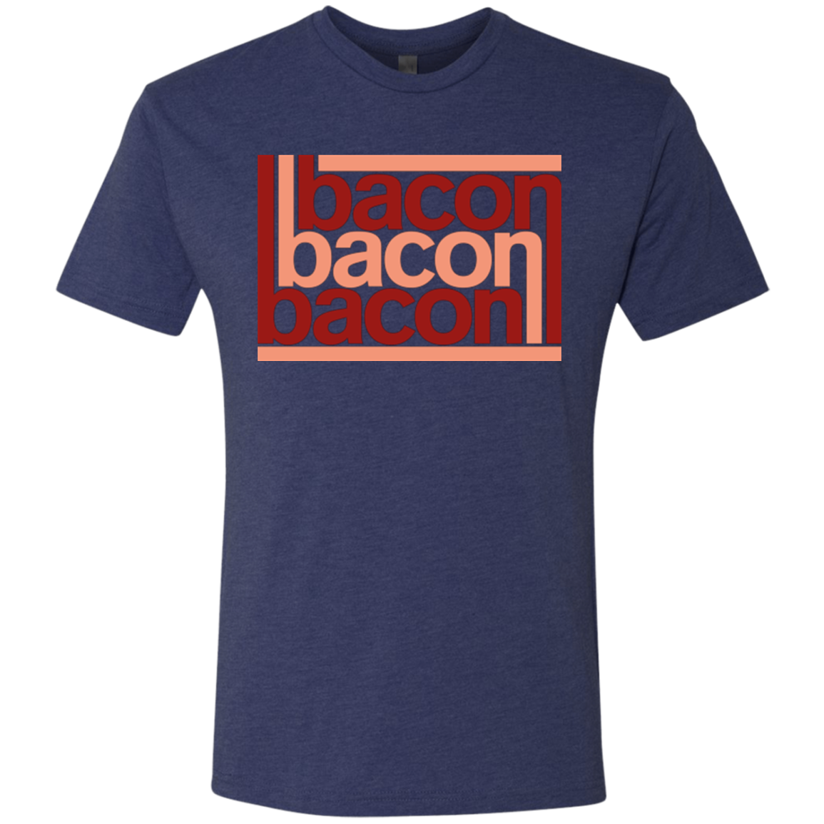 Bacon-Bacon-Bacon Men's Triblend T-Shirt