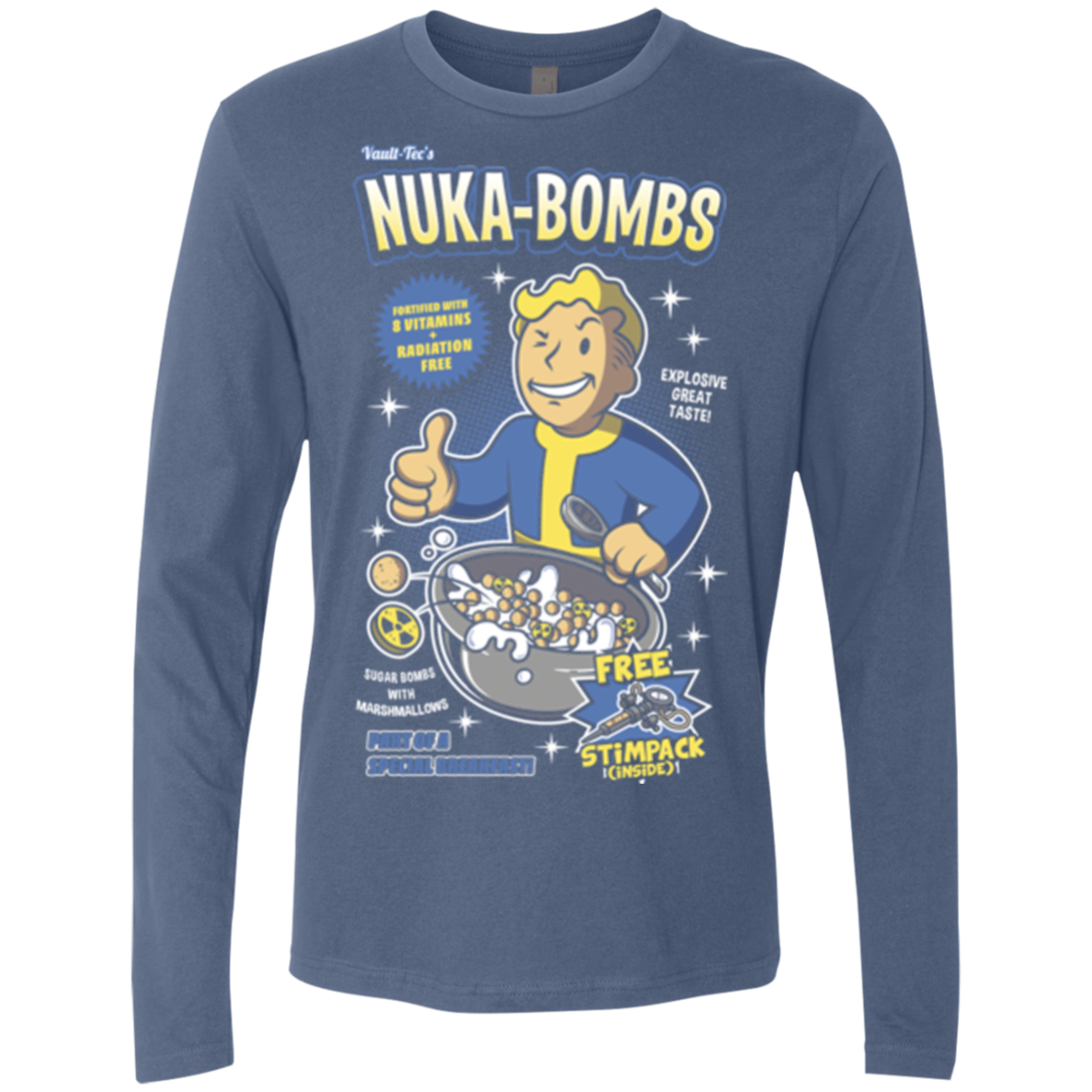 Nuka Bombs Men's Premium Long Sleeve