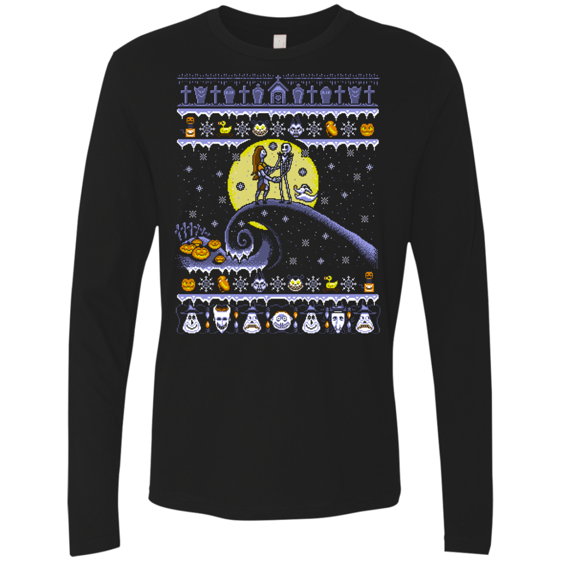 ROMANTIC NIGHTMARE Men's Premium Long Sleeve
