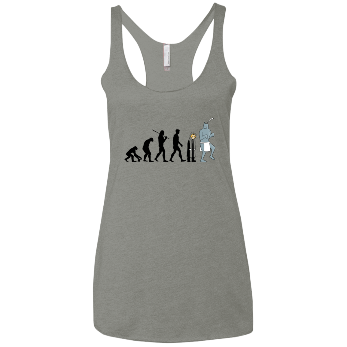 Don't Call Me Shorty Women's Triblend Racerback Tank