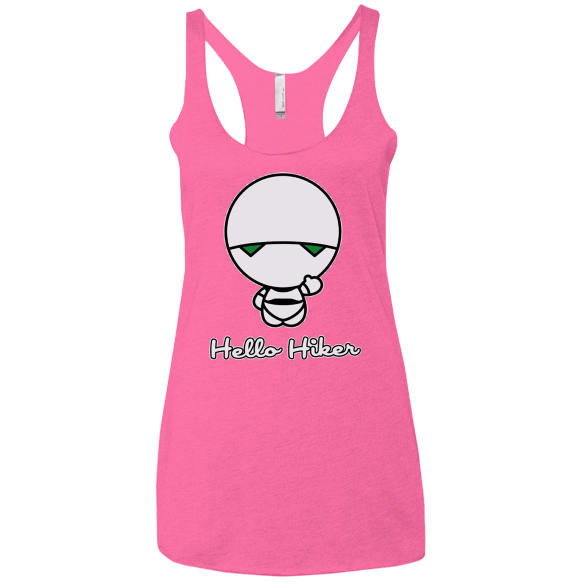 Hello Hiker Women's Triblend Racerback Tank
