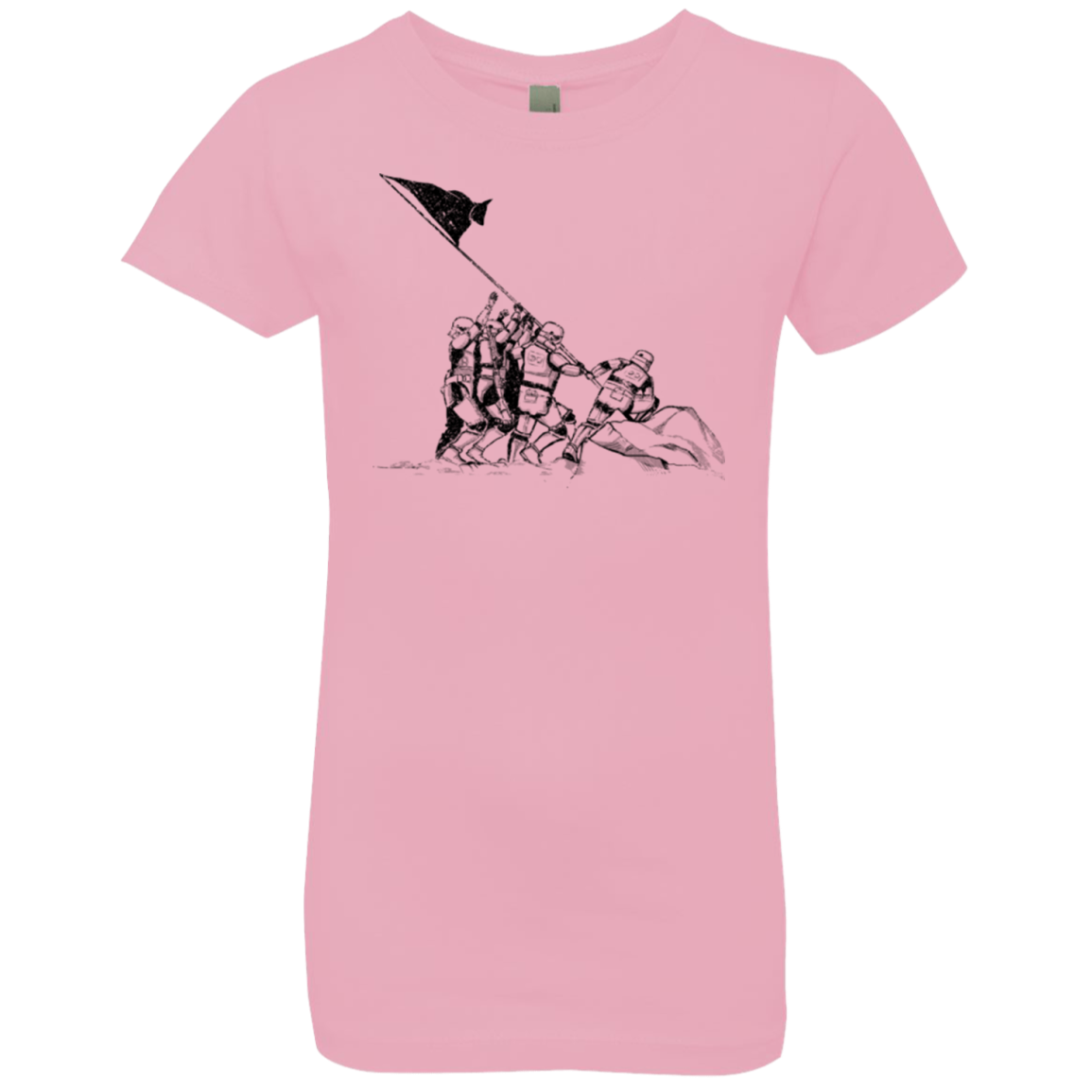 Flags Of Our Emperor Girls Premium T-Shirt