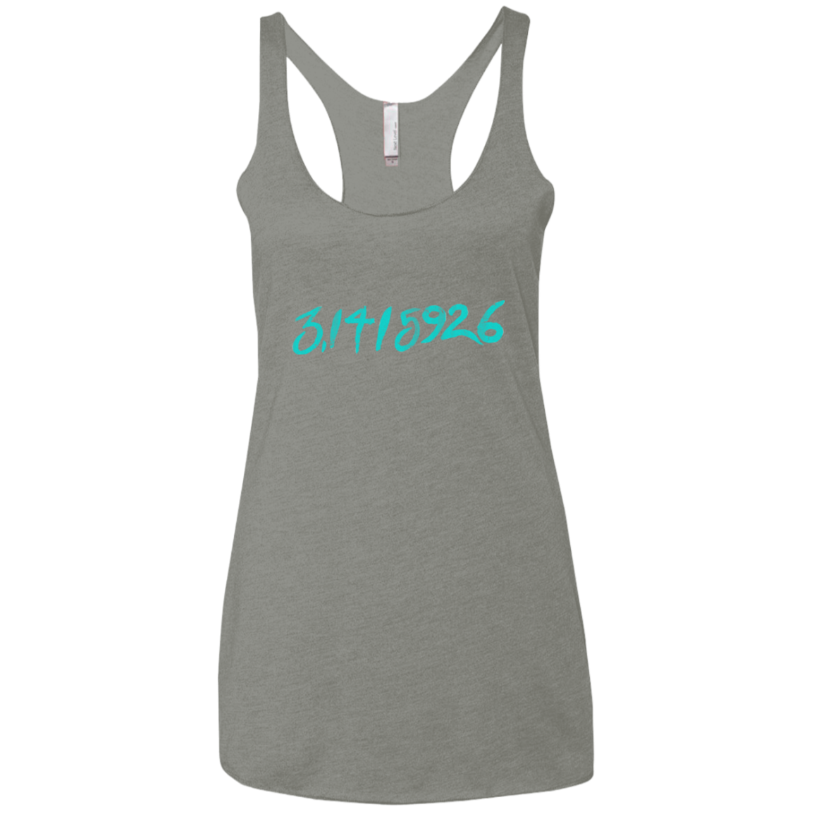 Pi Date Women's Triblend Racerback Tank