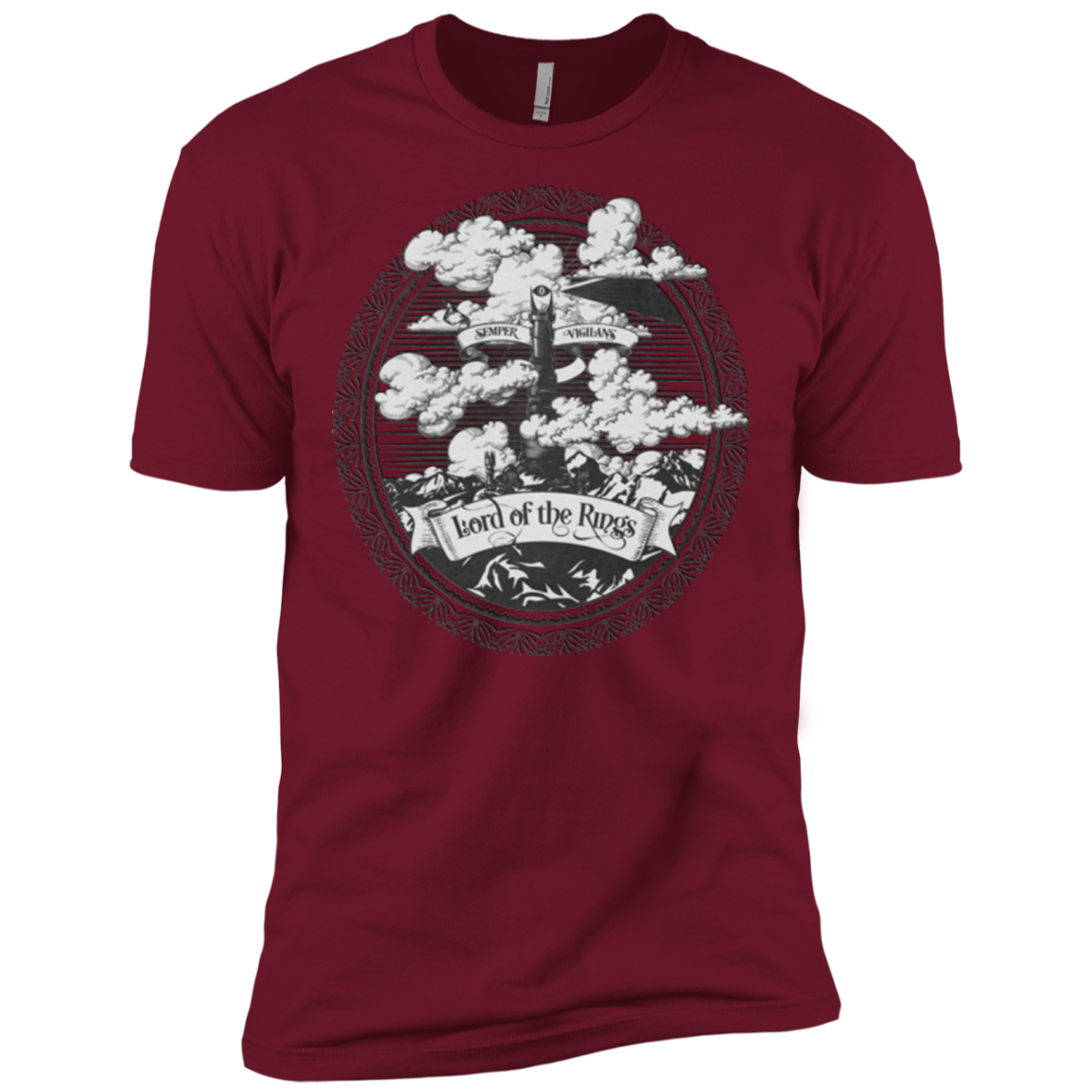 Vintage Mordor Tower Men's Premium T-Shirt
