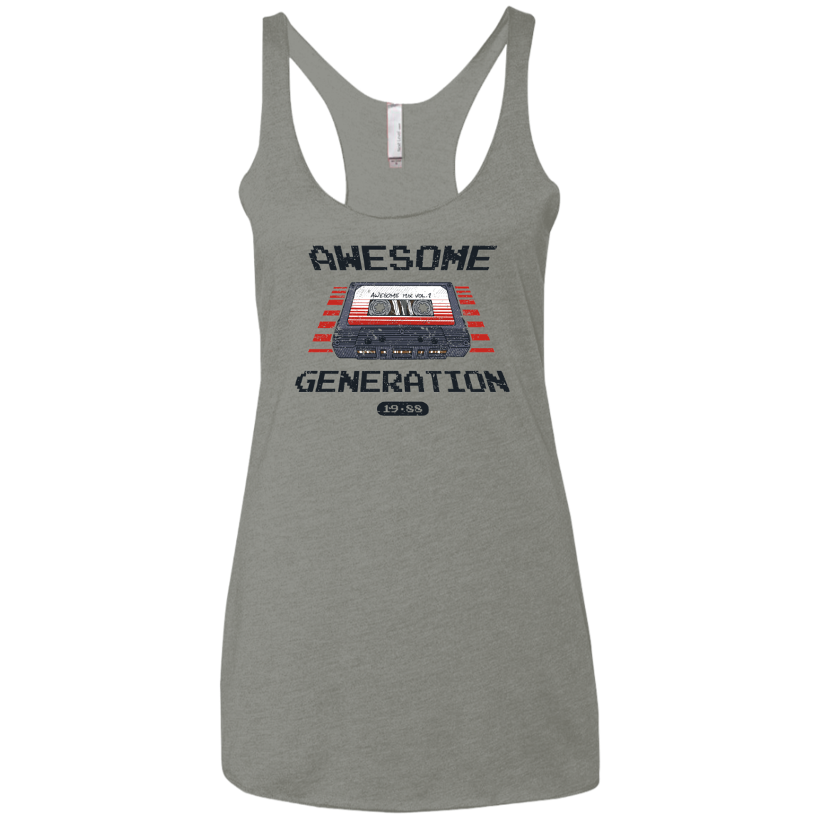 Awesome Generation Women's Triblend Racerback Tank