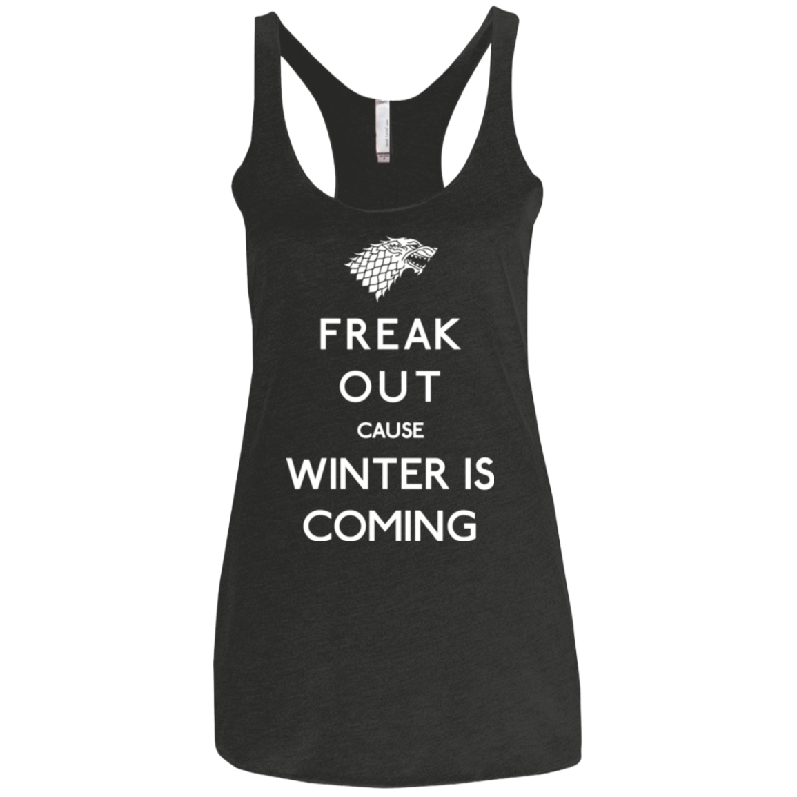 Freak winter Women's Triblend Racerback Tank