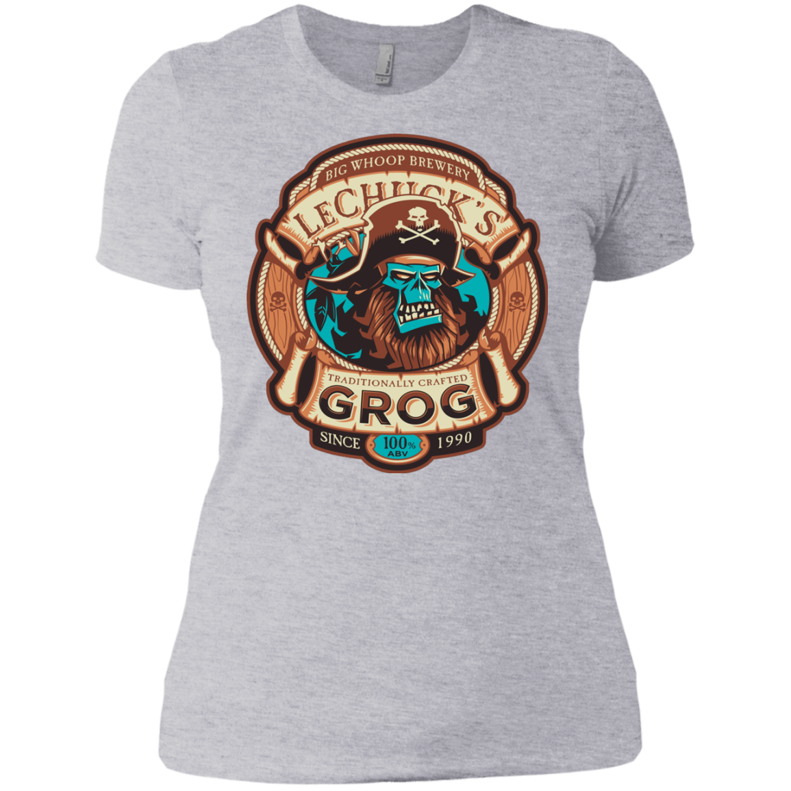 Ghost Pirate Grog Nmns Women's Premium T-Shirt