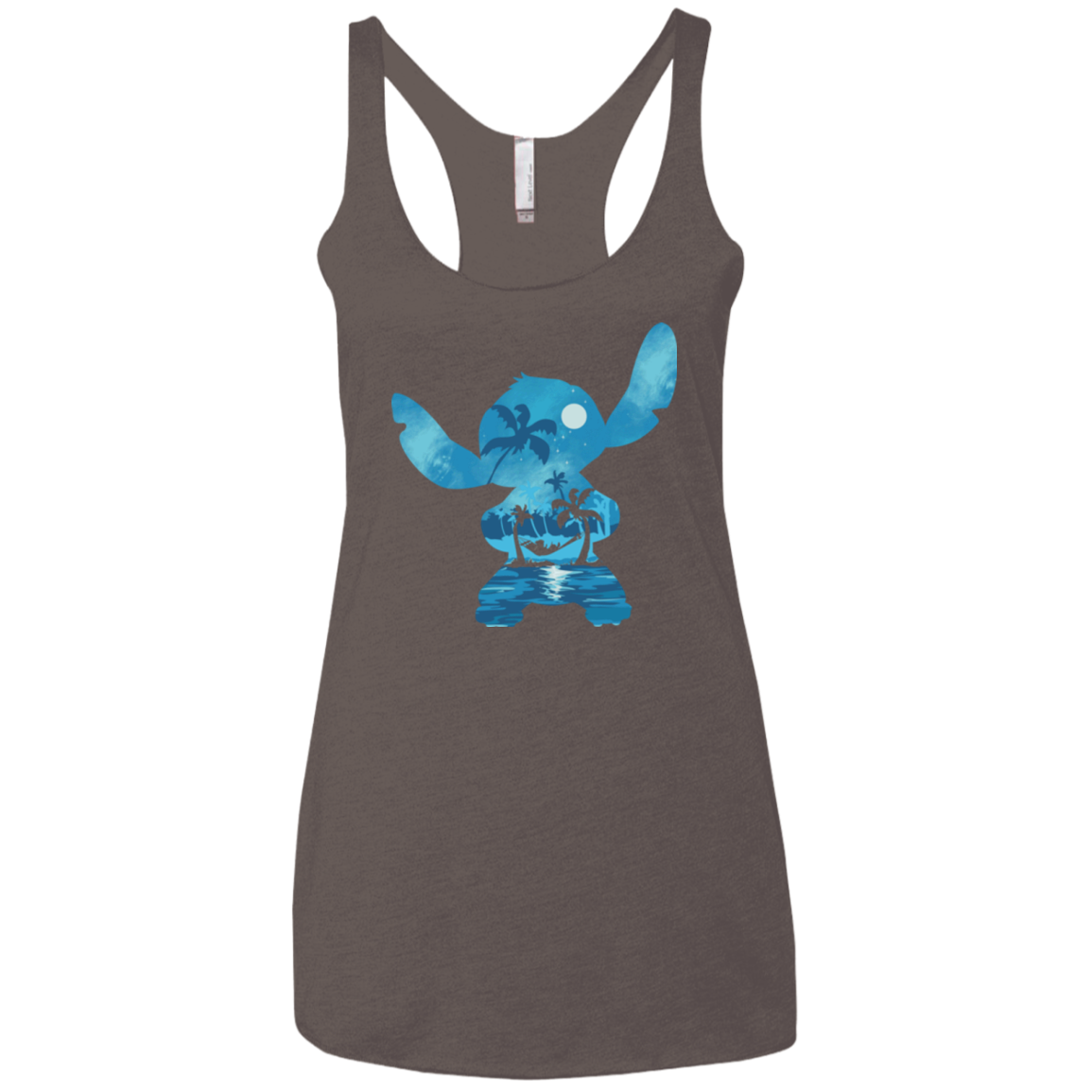 Ohana Portrait Women's Triblend Racerback Tank