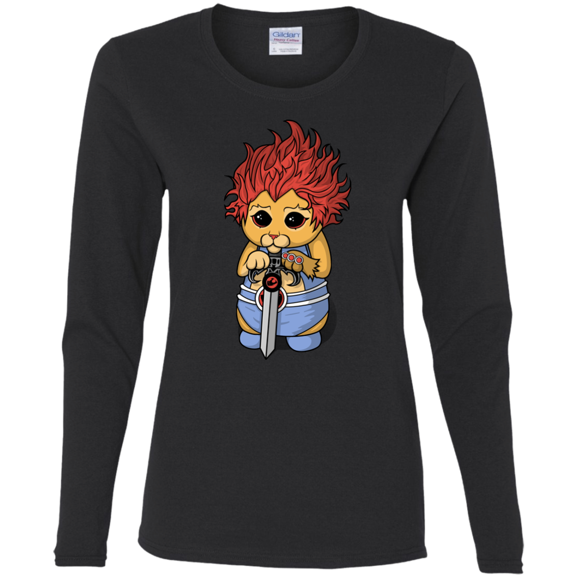 Thunder Kitty Women's Long Sleeve T-Shirt