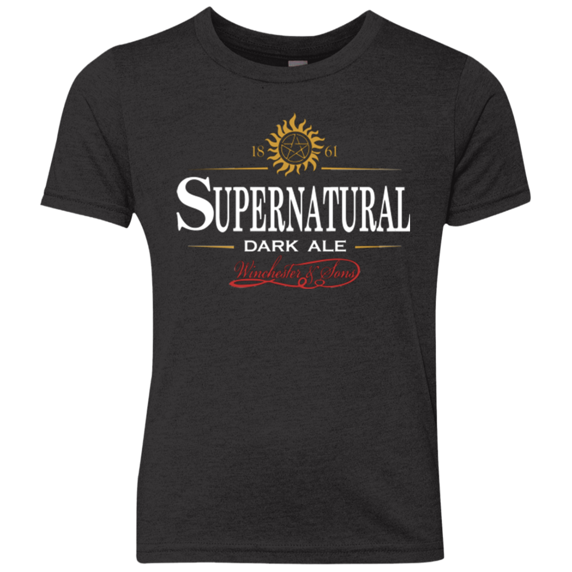 Supernatural Stout Youth Triblend T-Shirt