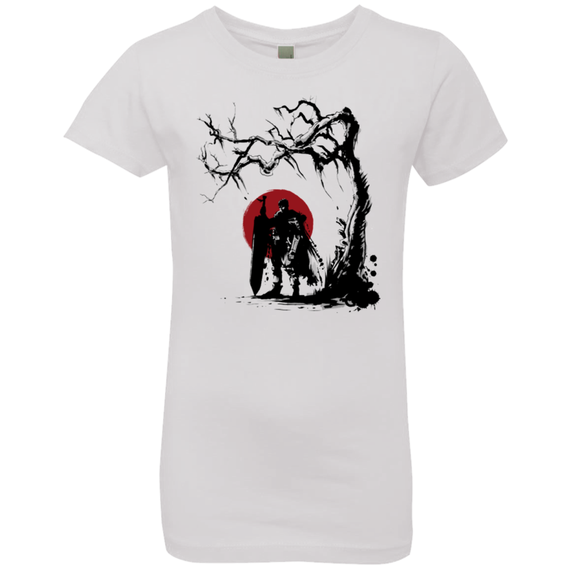 Black Swordsman under the sun Girls Premium T-Shirt