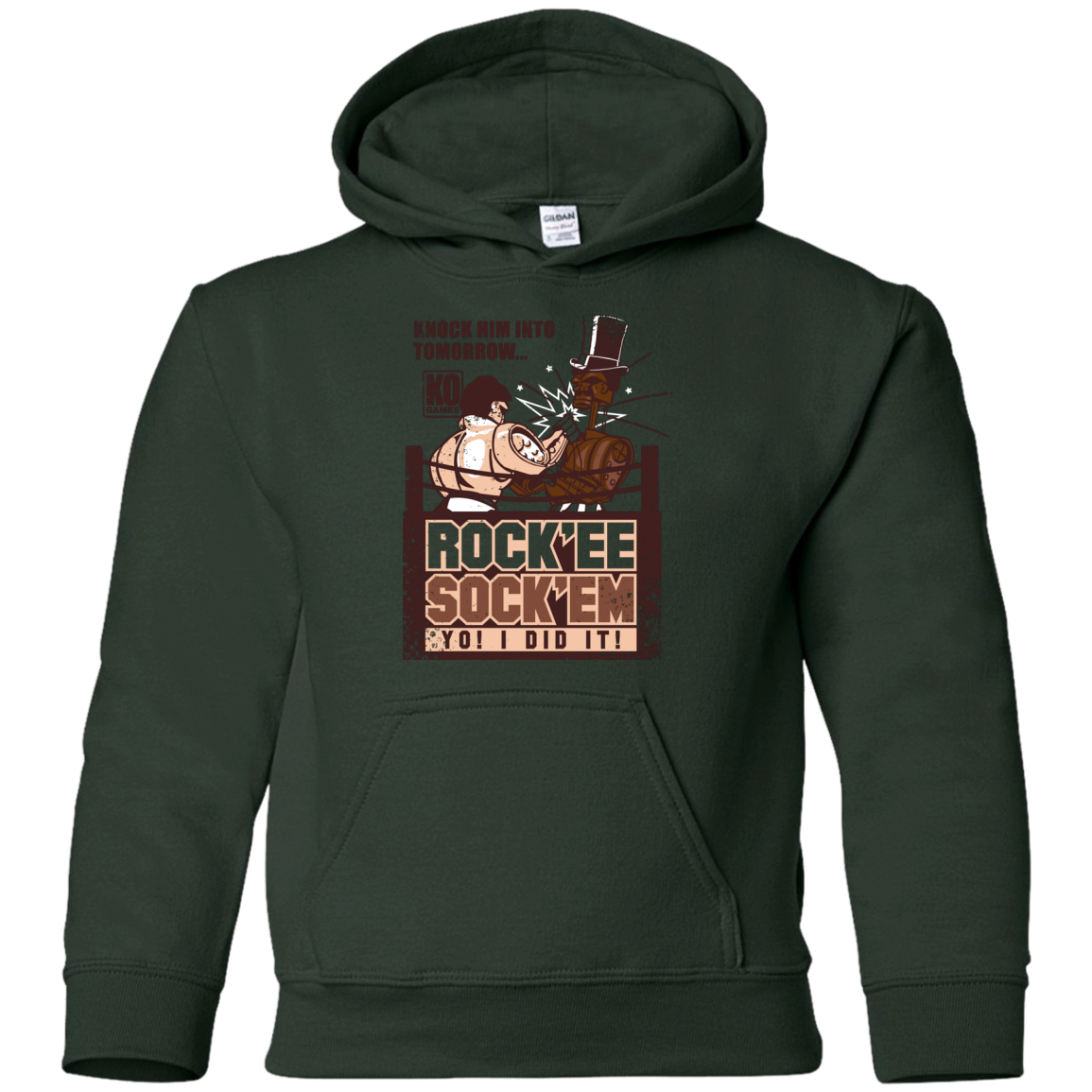 Rockee Sockem Youth Hoodie