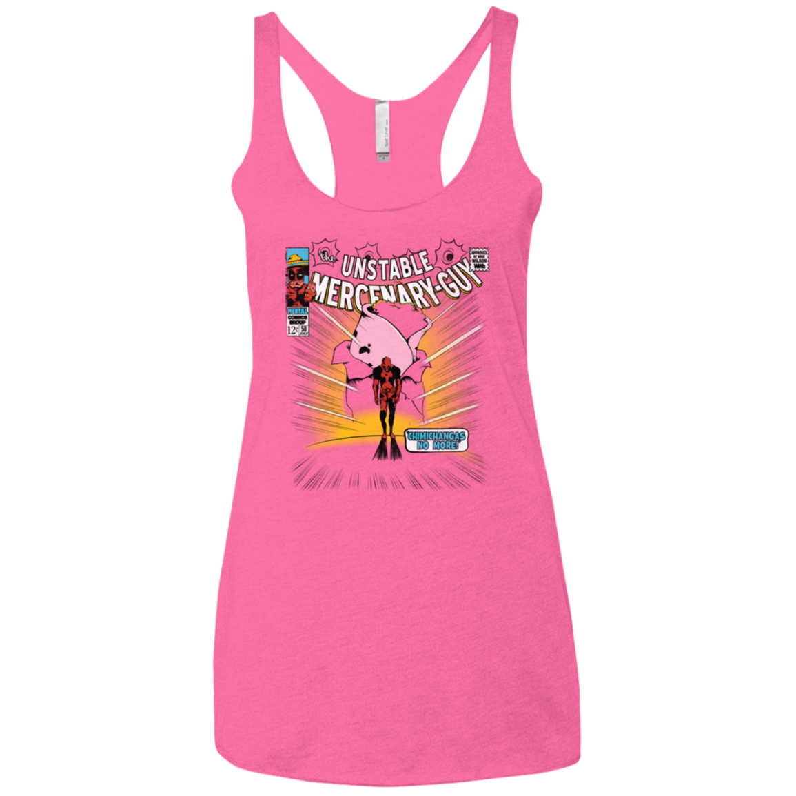 No More Women's Triblend Racerback Tank