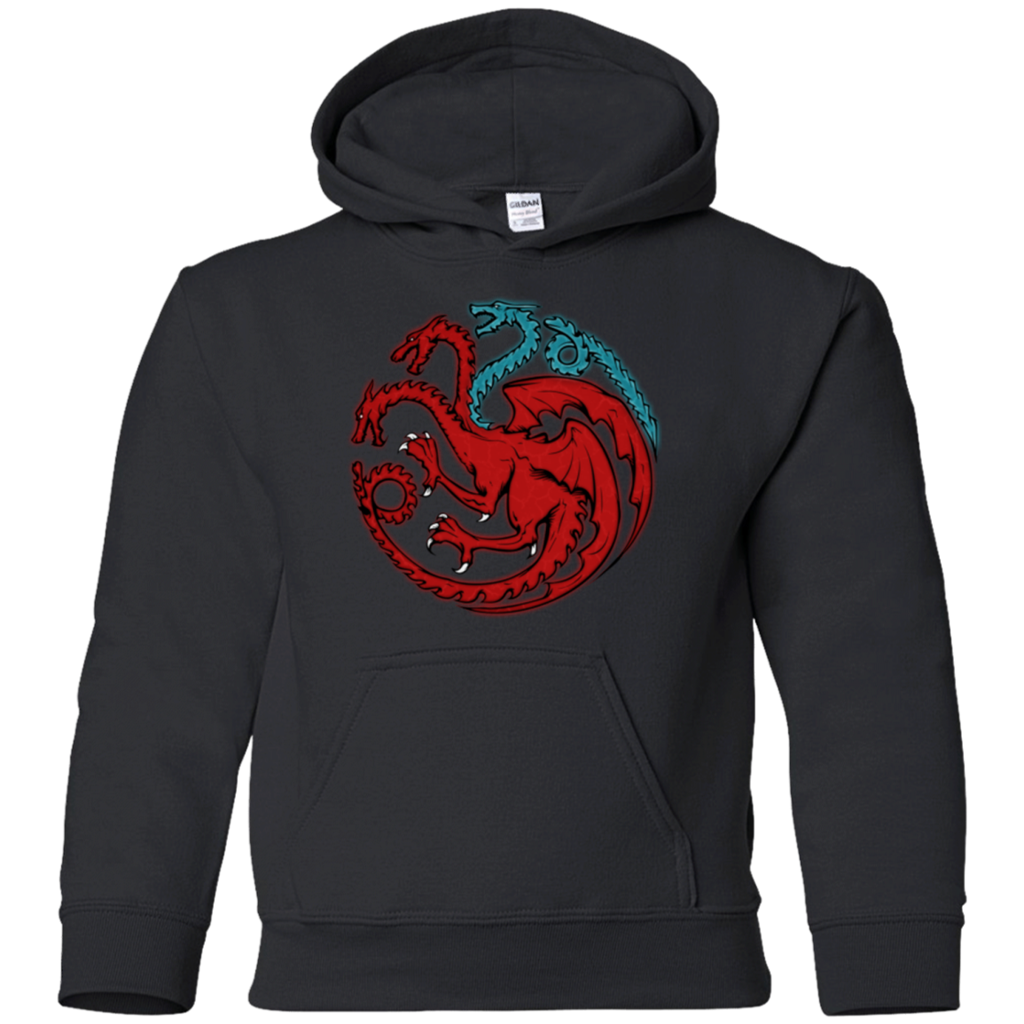Trinity of fire and ice V2 Youth Hoodie