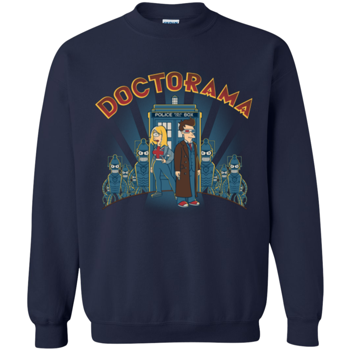 DOCTORAMA (2) Crewneck Sweatshirt