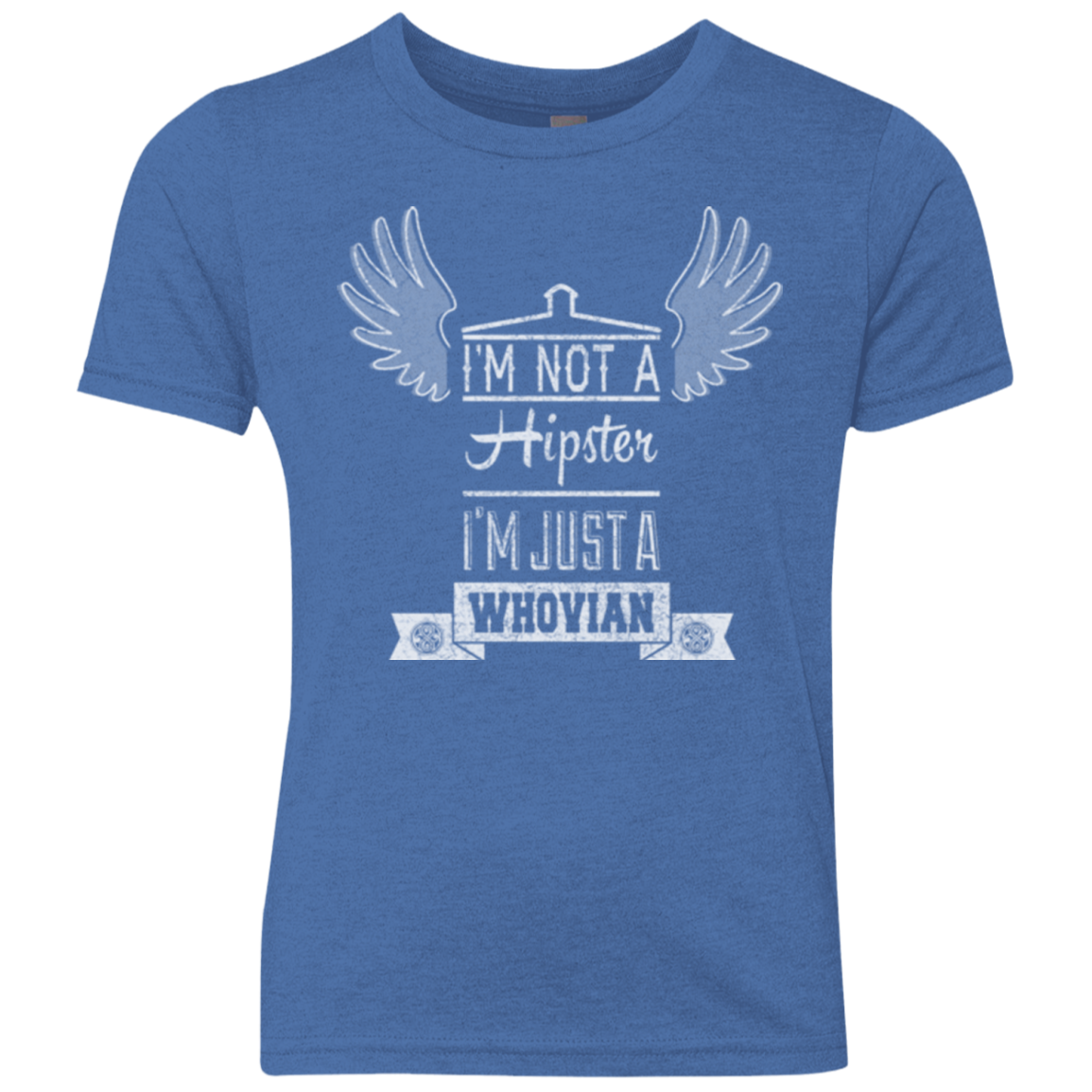 Whovian Hipster Youth Triblend T-Shirt