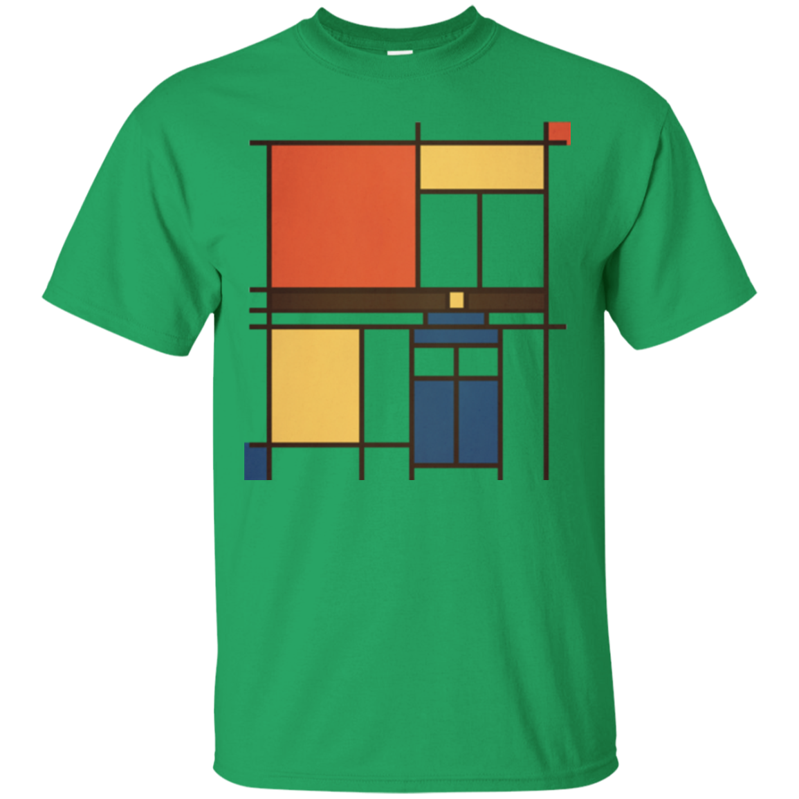 Mondrian Who T-Shirt