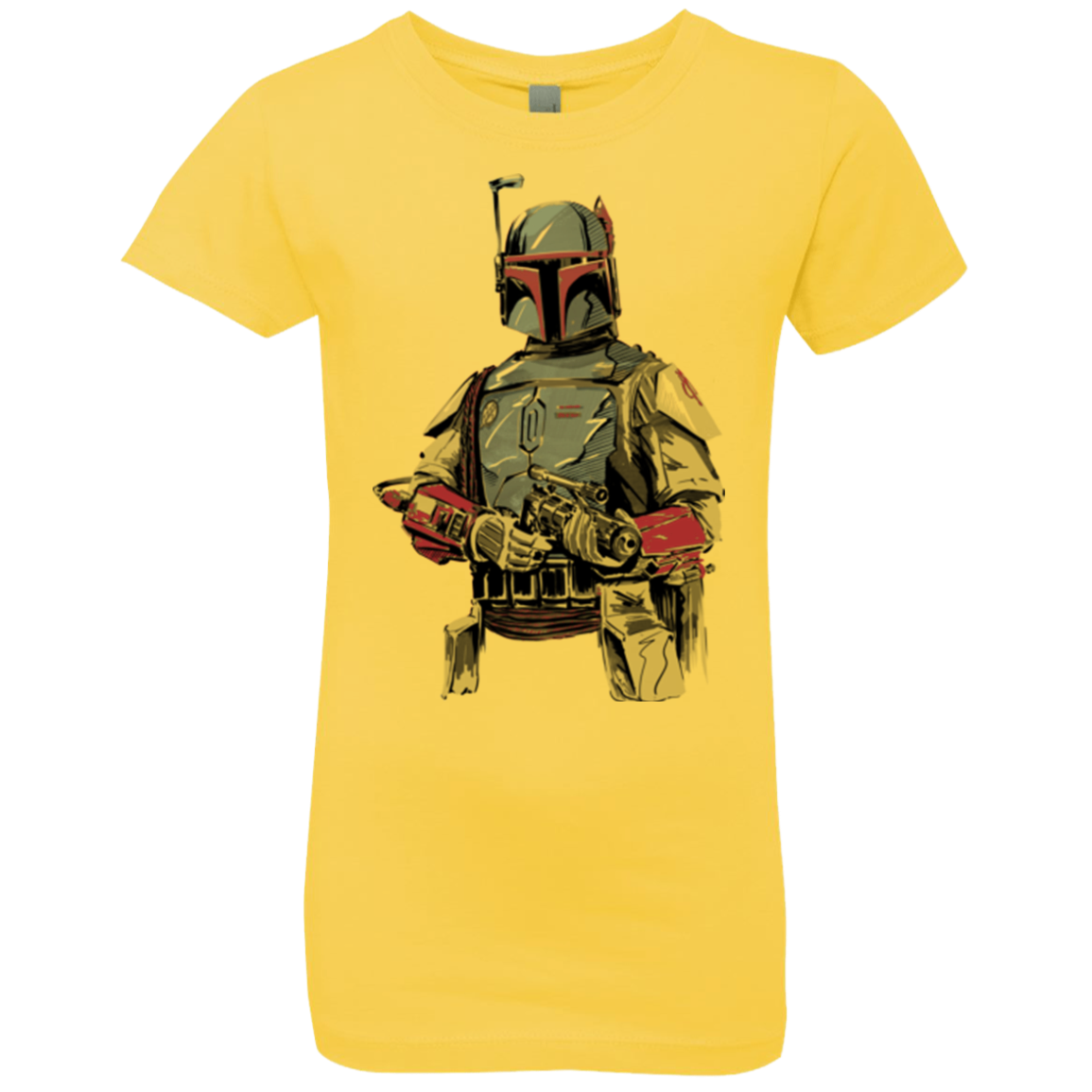 Mandalorian Bounty Hunter Girls Premium T-Shirt