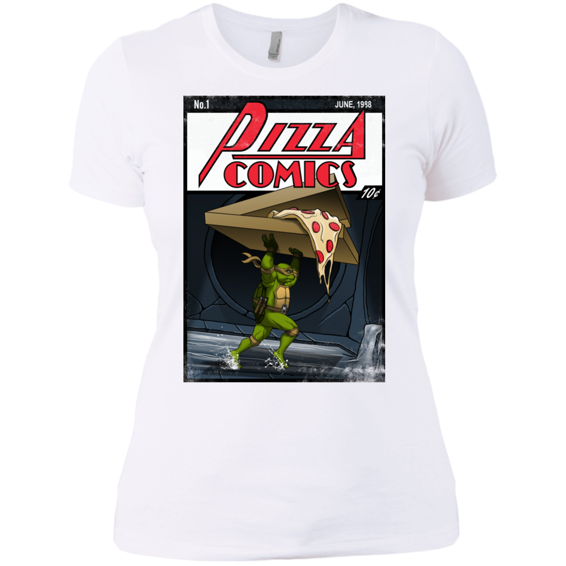 Pizza Comics Women's Premium T-Shirt