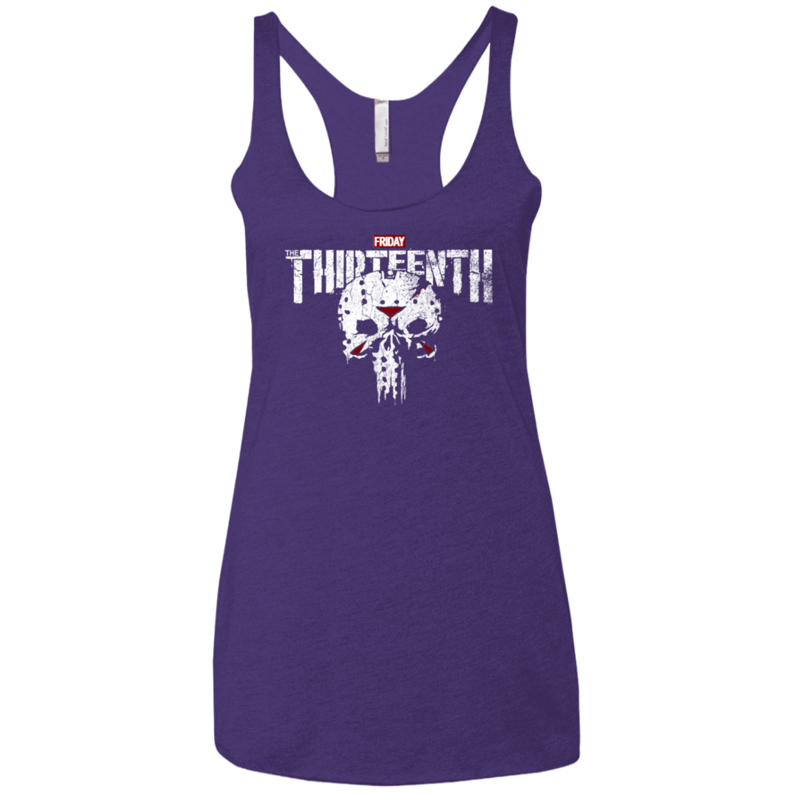 Punish The Campers Women's Triblend Racerback Tank