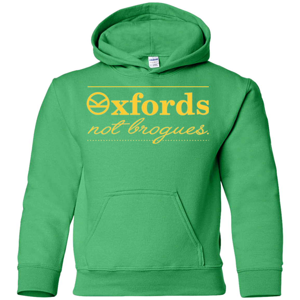 Oxfords Not Brogues Youth Hoodie