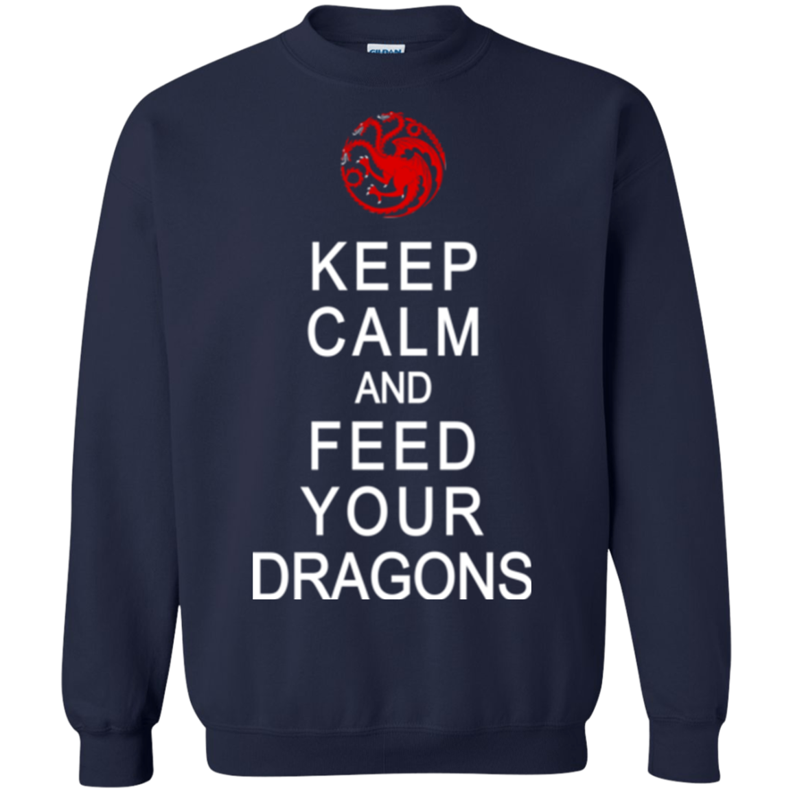 Feed dragons Crewneck Sweatshirt