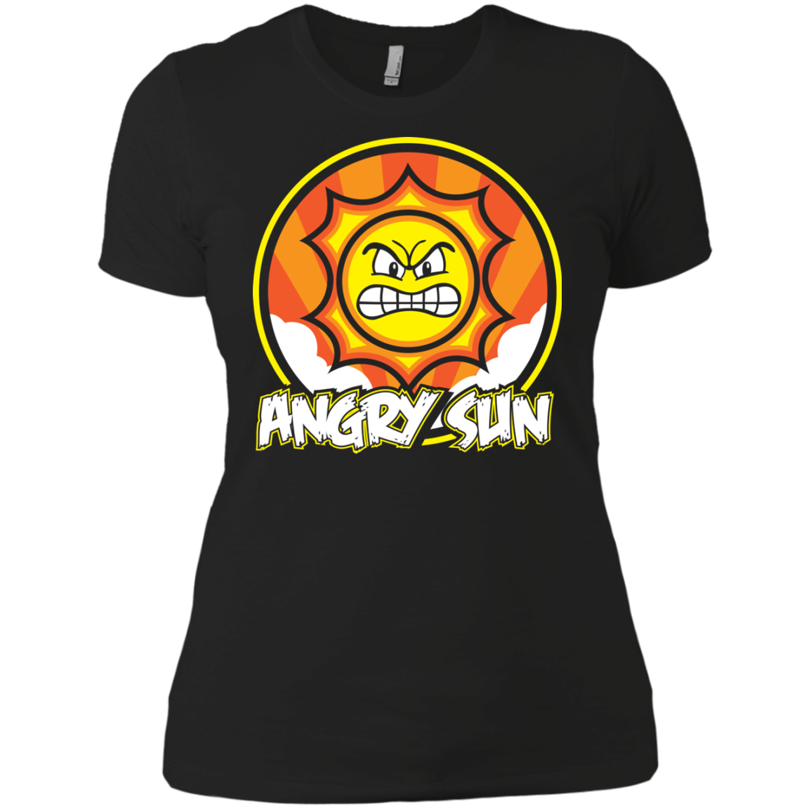 Angry Sun Women's Premium T-Shirt