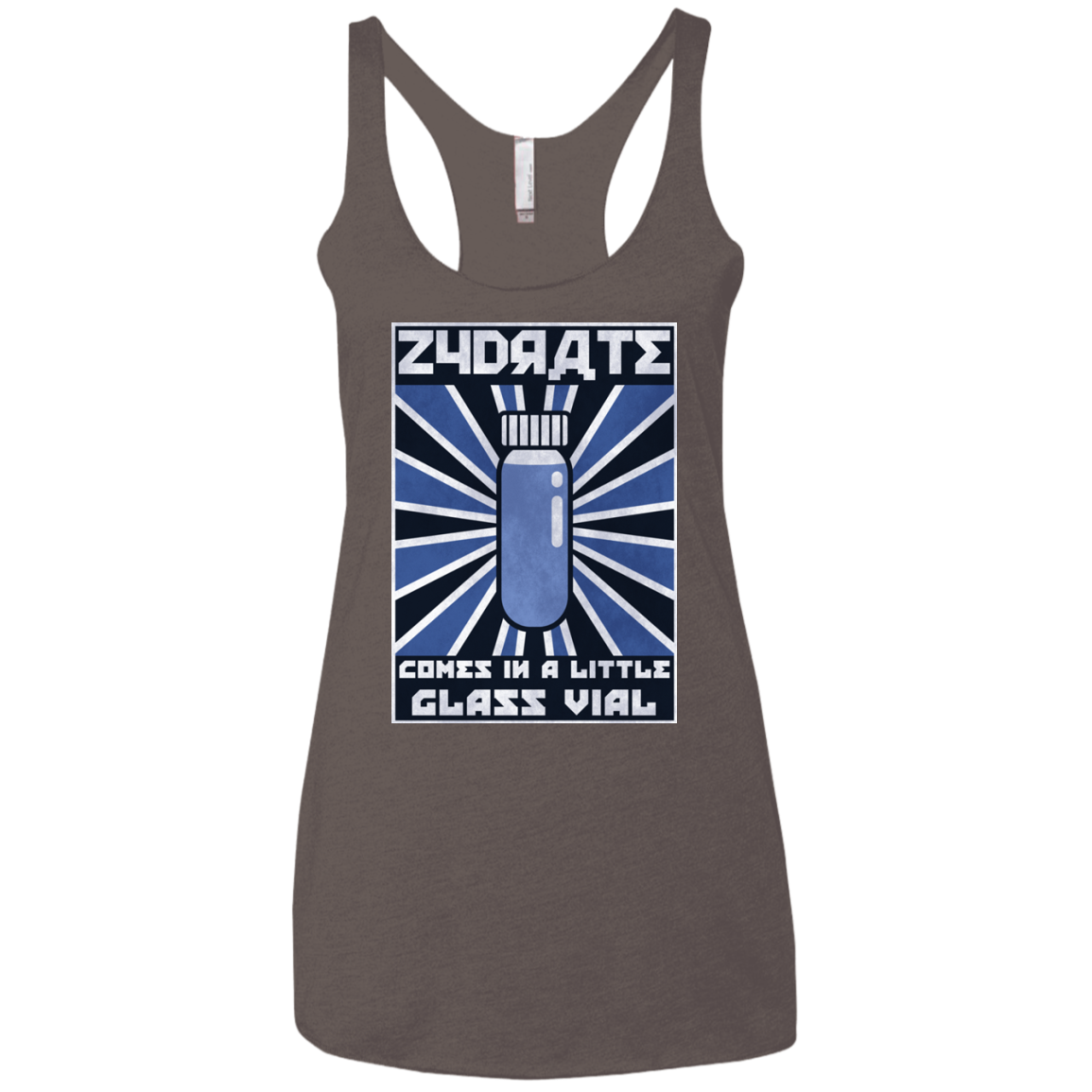Take Zydrate Women's Triblend Racerback Tank