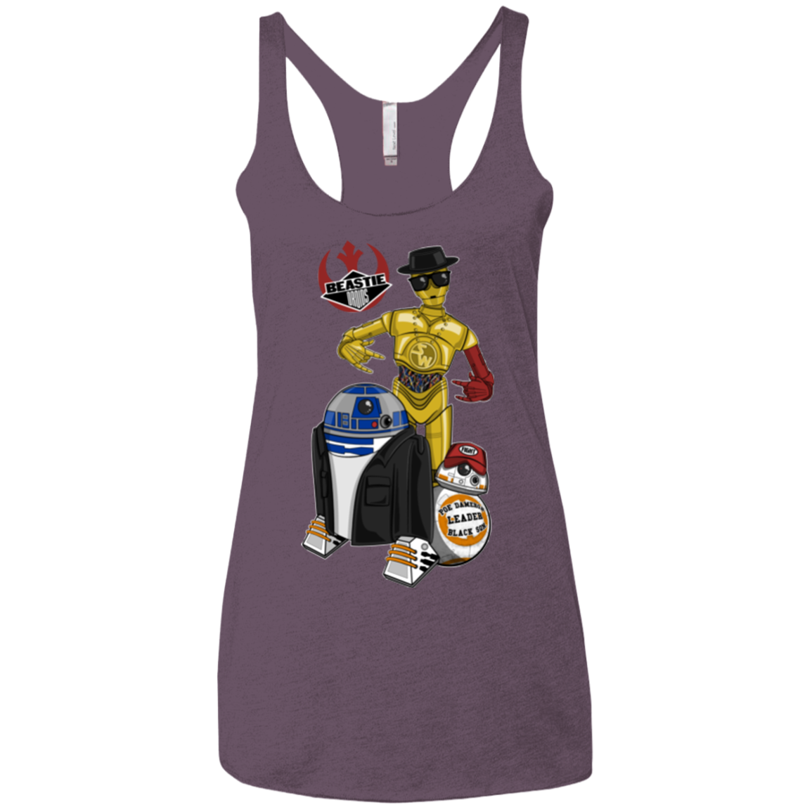 The Beastie Droids Women's Triblend Racerback Tank