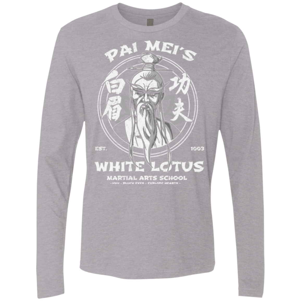 White Lotus Men's Premium Long Sleeve