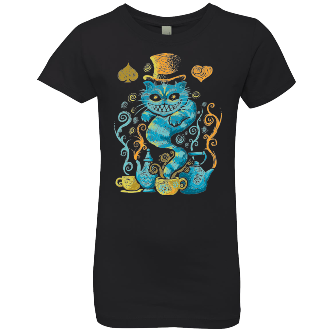 WONDERLAND IMPRESSIONS Girls Premium T-Shirt